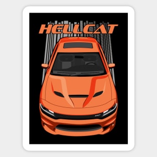 Charger Hellcat - Orange Sticker